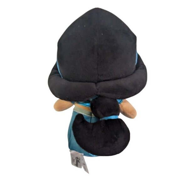 Disney Jasmine Plush Doll Toy 7" Cute & Cuddly Princess With Black Hair & Blue D - Picture 2 of 5